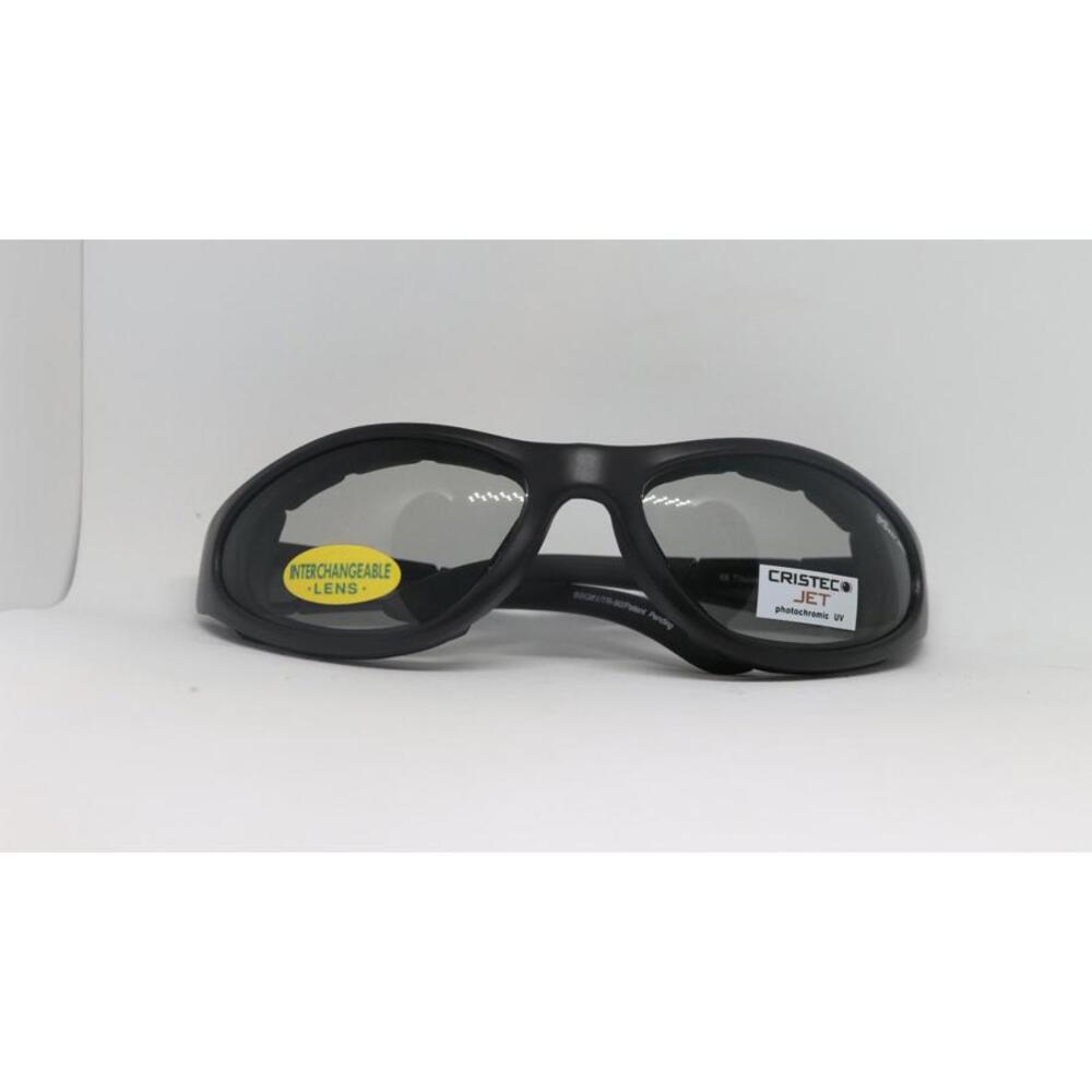 Body Specs Sunglasses CRISTEC JET Photochromic UV Interchangeable Lens + Case